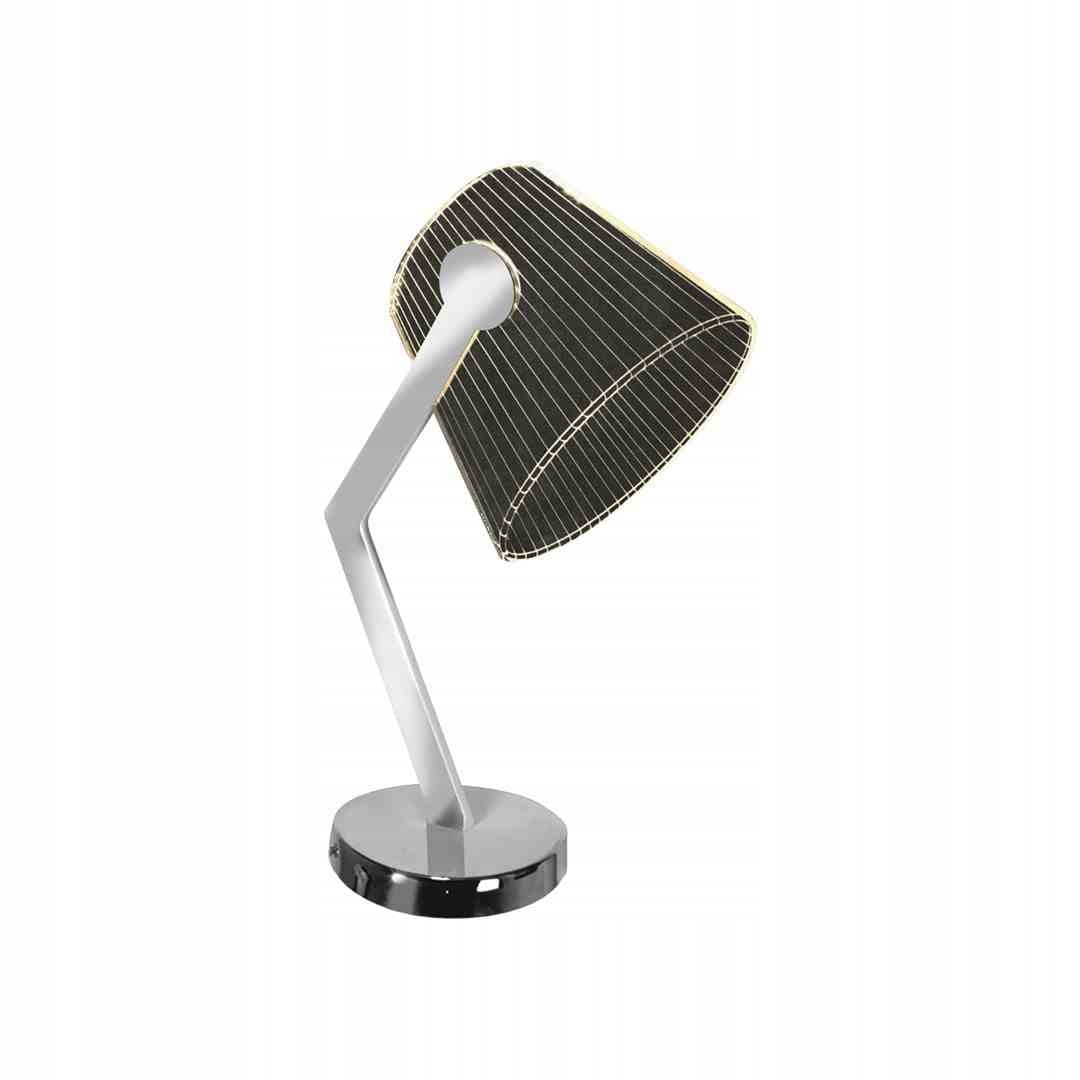 Led 3D stolní lampa Milagro ML202 Chrom Metal 5W 4000K 350lm