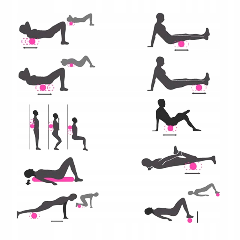 ROLLER DO MASAŻU ĆWICZEŃ CROSSFIT WAŁEK MASAŻER Model ROLLER DO MASAŻU ĆWICZEŃ CROSSFIT