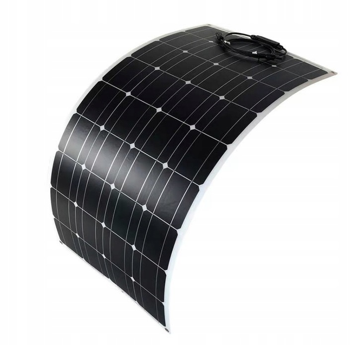 Elastyczny Panel Moduł Solarny 100W 12V Volt Polska Flexi Mono