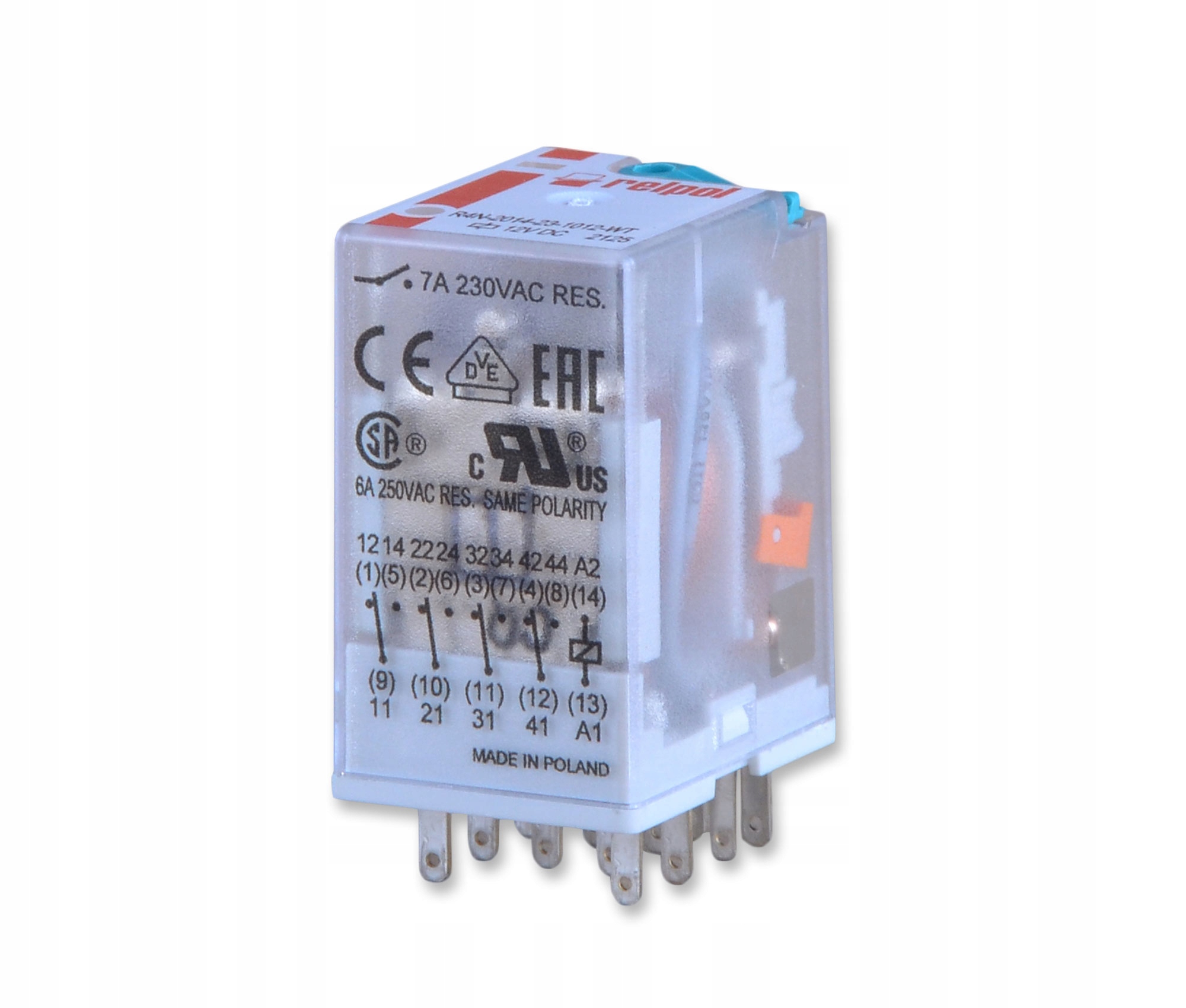 RELPOL 860612 PRZEKAŹNIK R4N R4N-2014-23-1012-WT - Sklep, Opinie, Cena ...