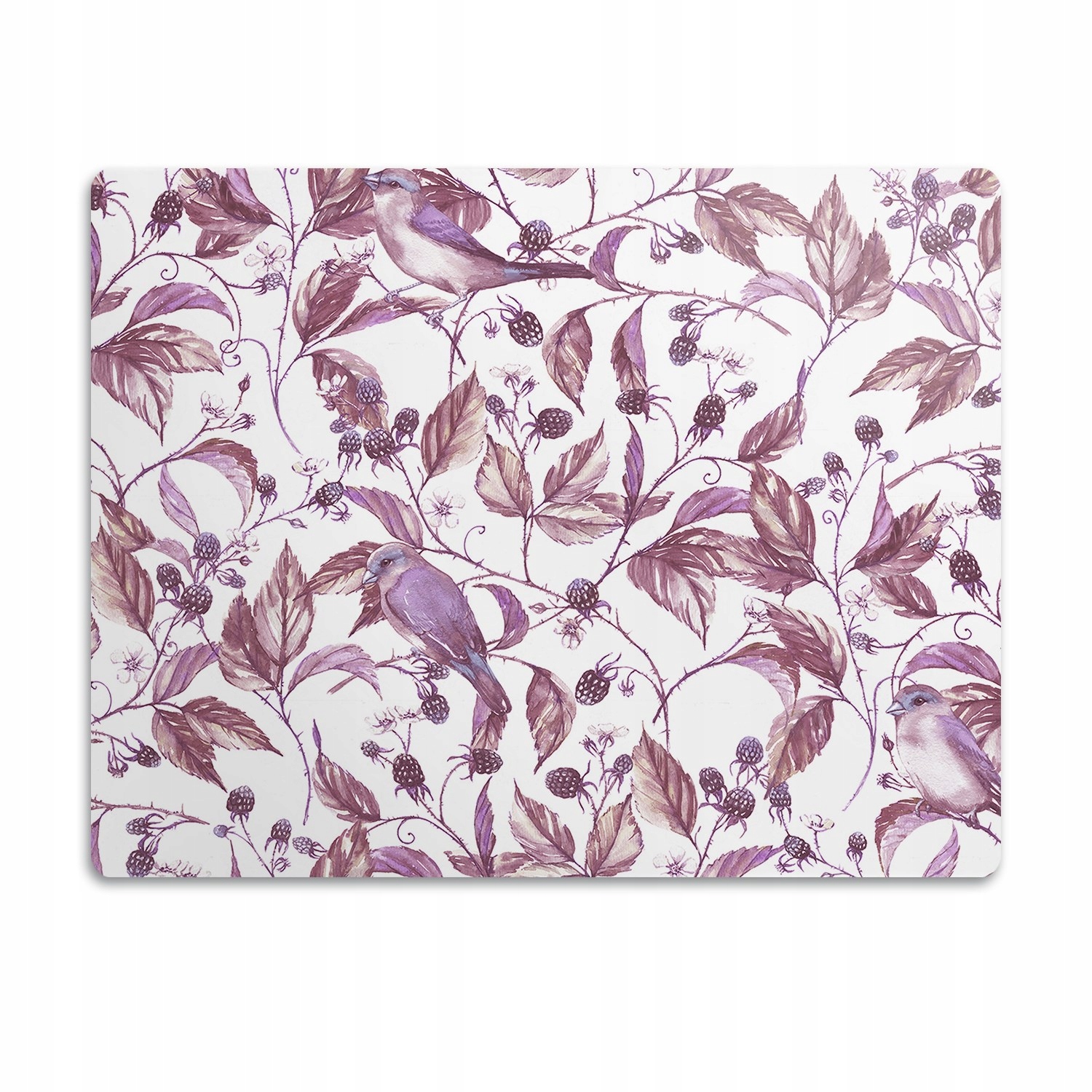 Levně Podložka pro psa pod misku Ptáci na větvi 60x40