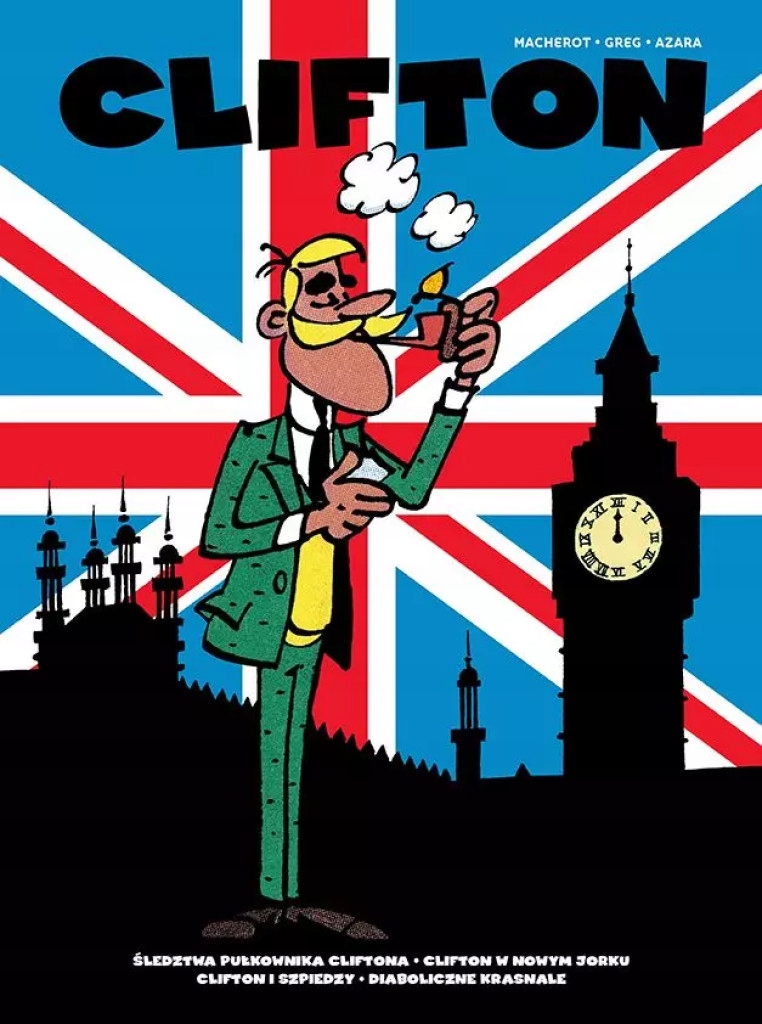 Clifton. Tom 4 Greg, Raymond Macherot twarda Egmont komiksy