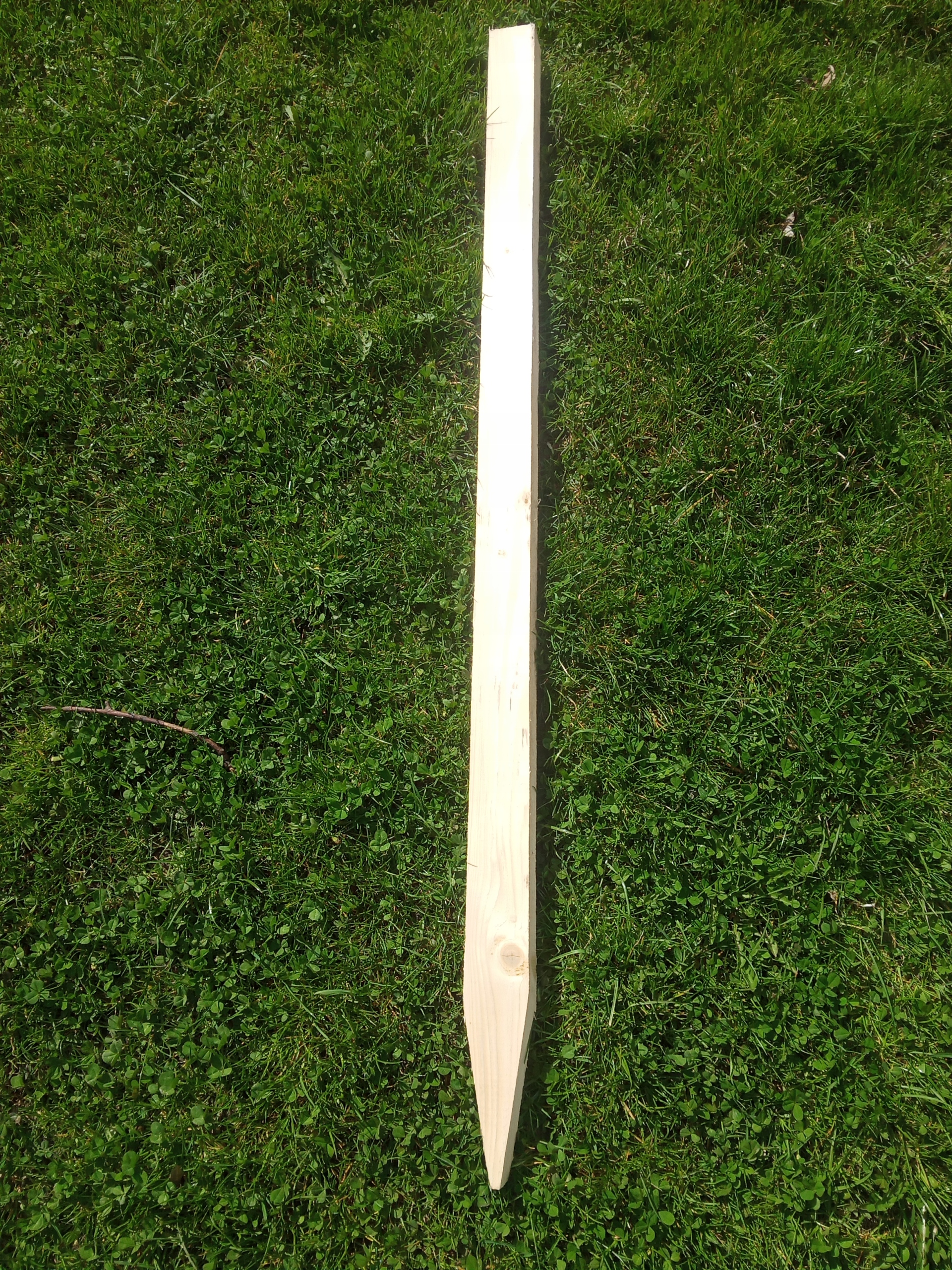 PALIKI KOŁKI DREWNIANE BUDOWLANE 120CM GRUBE 4x5