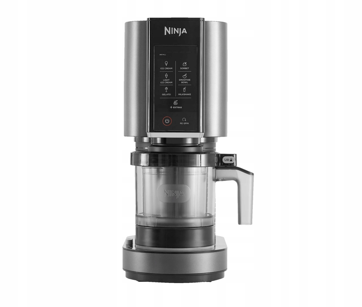 Ninja Creami Strojček Na Zmrzlinu 7V1 Strieborný Gelato Smoothie Zmrzlina