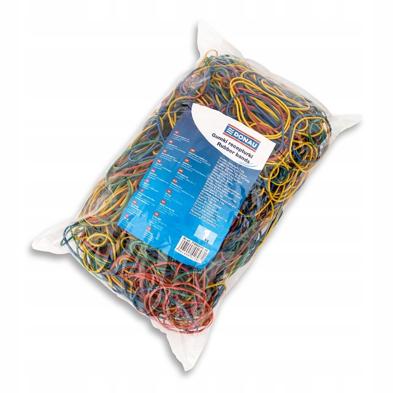 Gumki recepturki Donau 1kg średnica 57mm ok2900szt Średnica 60 mm