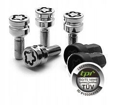 12X1. 5x24 конус ковані Болти безпеки TPI