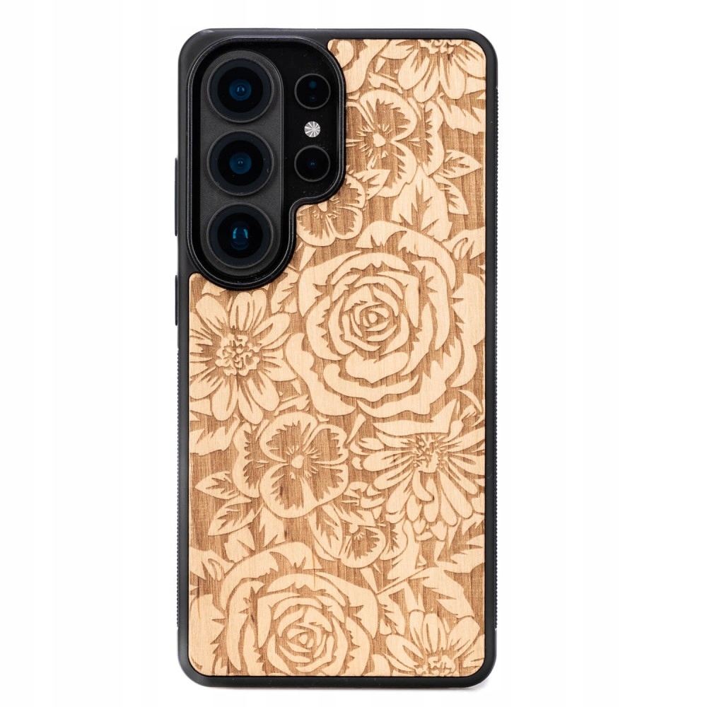 Dřevěné Pouzdro Bewood pro Samsung Galaxy S26 Ultra Růže Aniegre