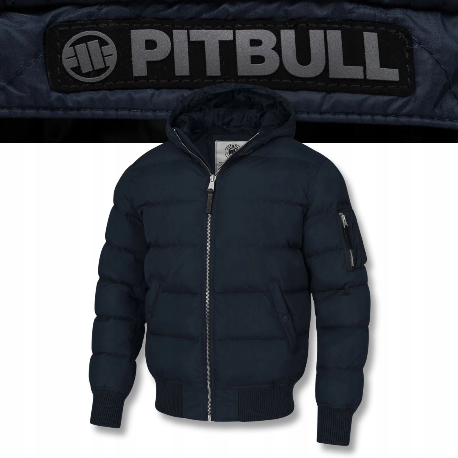 Pánská Zimní bunda Pitbull Bunda s kapucí Teplá prošívaná Gopher