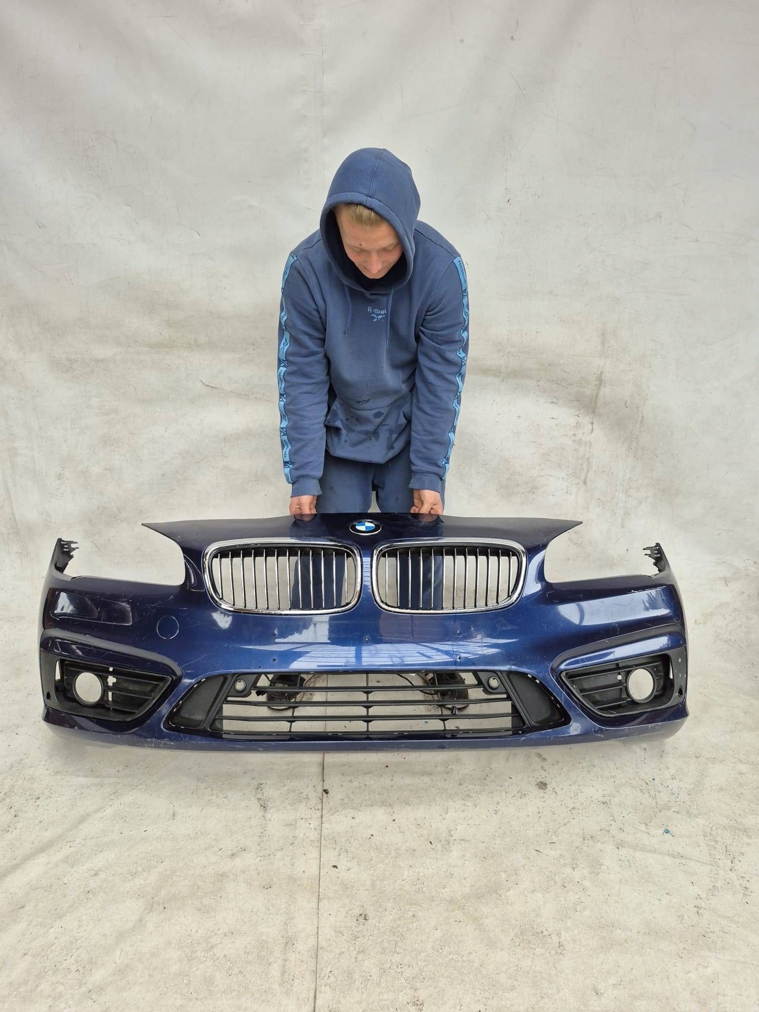 BMW 2 F45 F46 14- bumper front front PDC