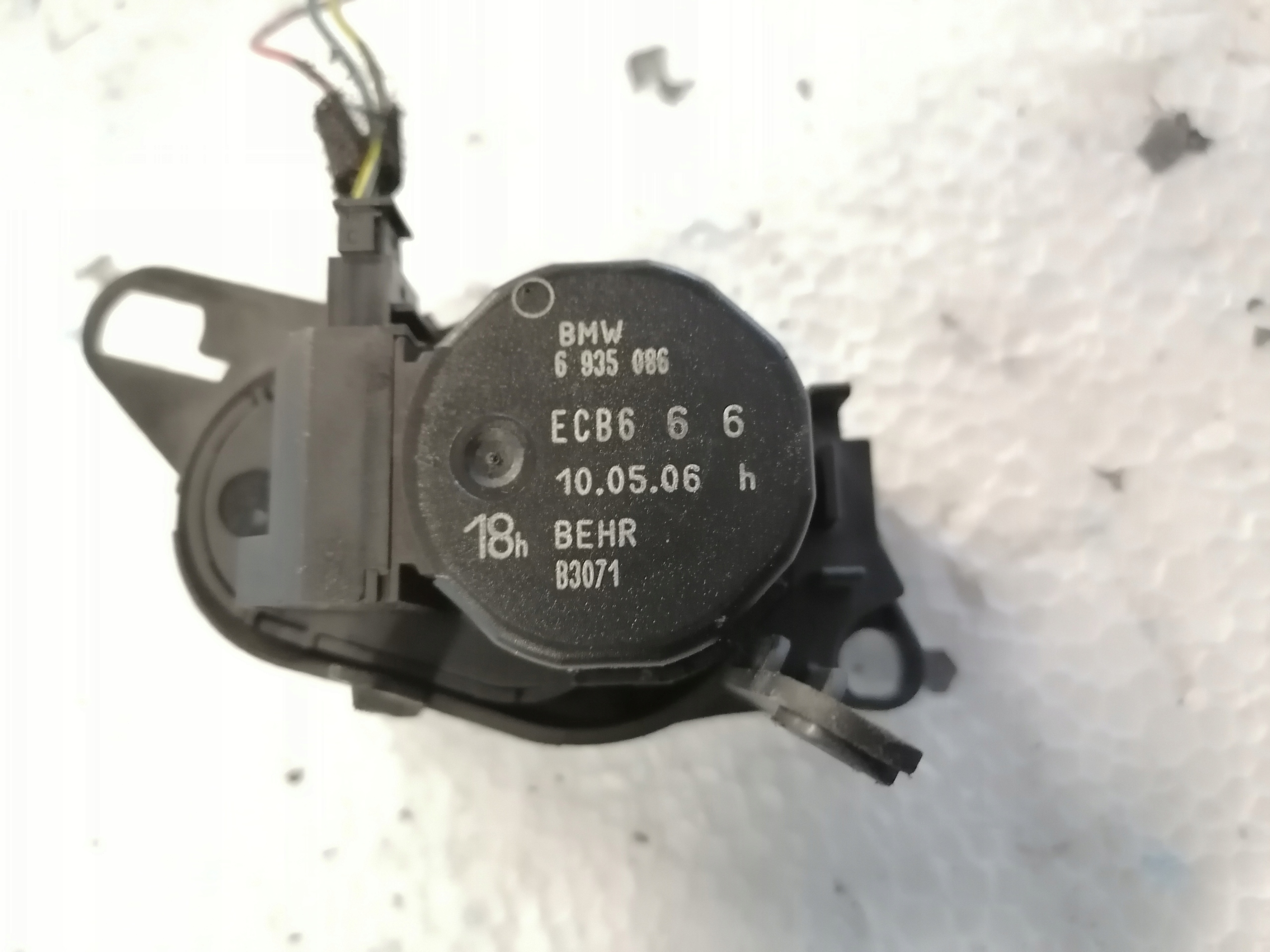 BMW 7 E65 Micro moteur Bloc de chauffage complet 6935086