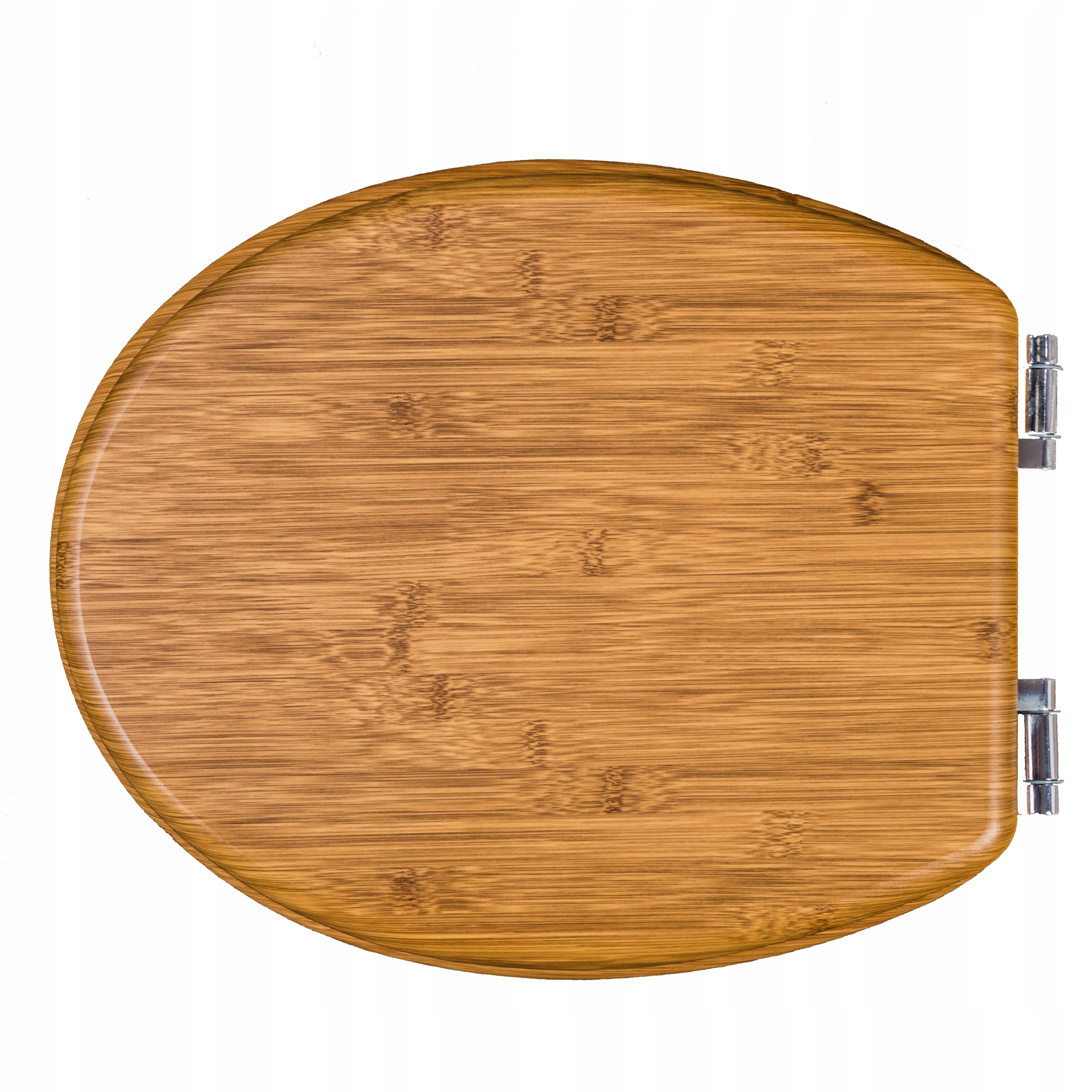 Sedací deska na Wc S pomalým sklápěním Univerzální Mdf Dřevo Bambus