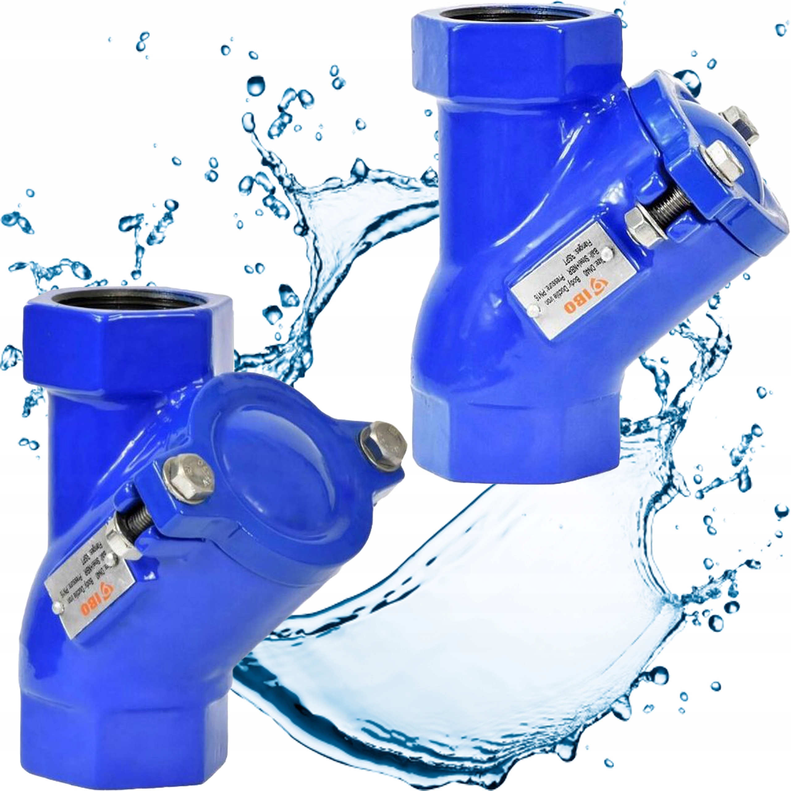 Zawór zwrotny kulowy DN32 PN16 (gw 1 1/4") Ibo