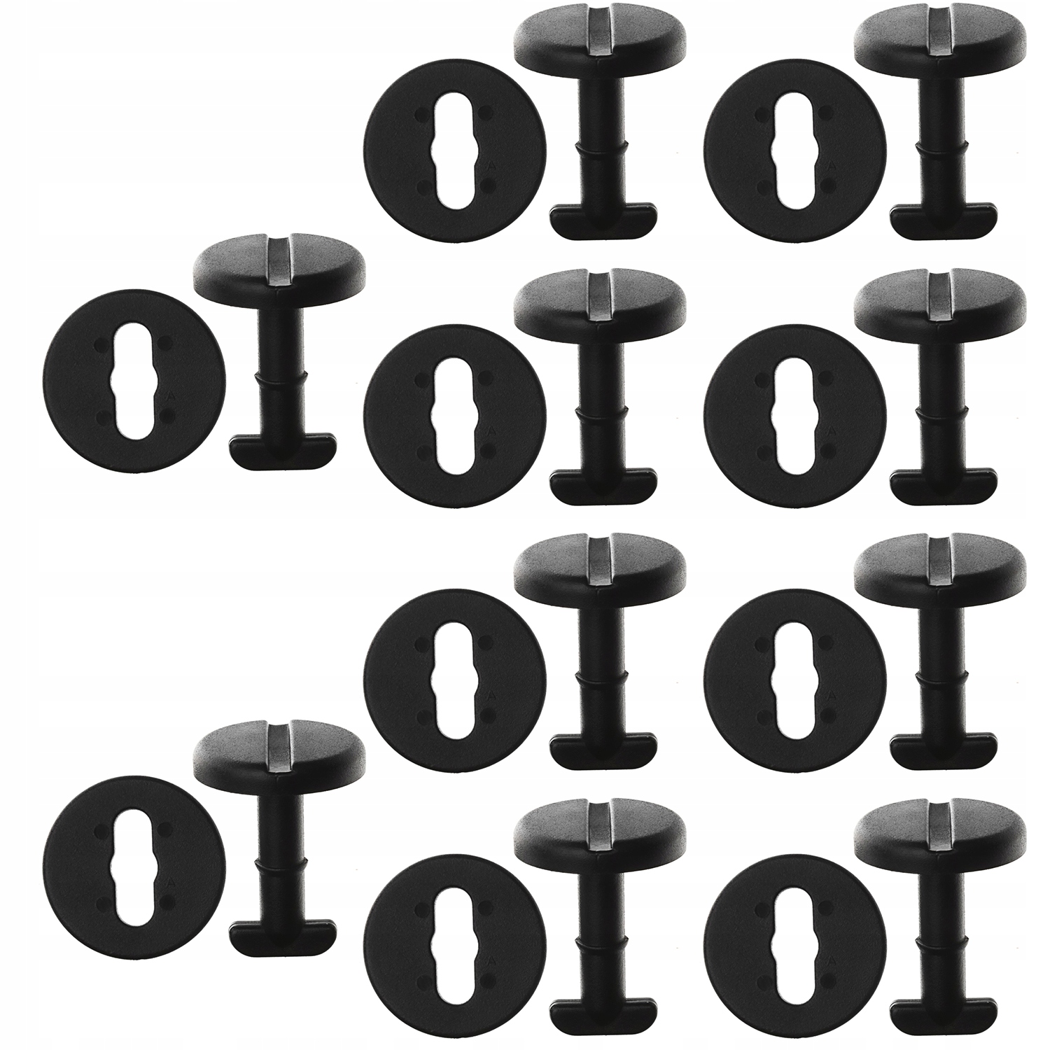 10x SPINKA STOPERY KLIPSY DYWANIKÓW DO BMW E36 E46 E60 E90 ZESTAW