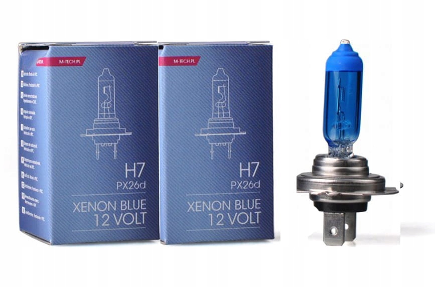 

Żarówka M-tech Cool Blue XenonBlue H7 12V -2szt.