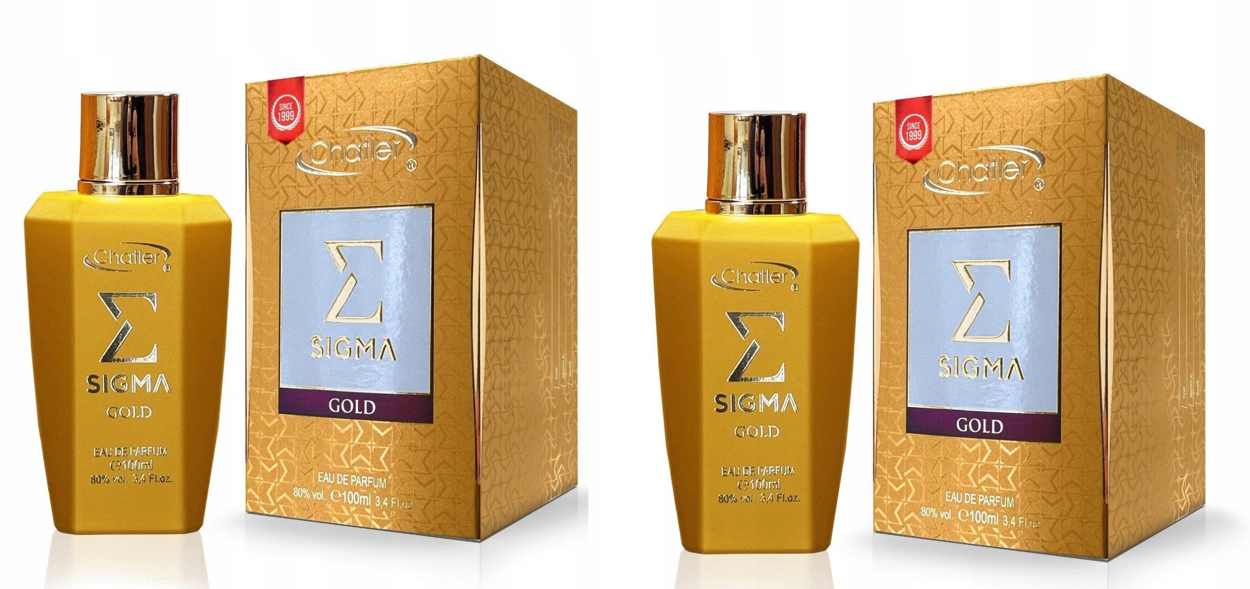 Chatler Sigma Gold Women 2x100 ml parfémovaná voda