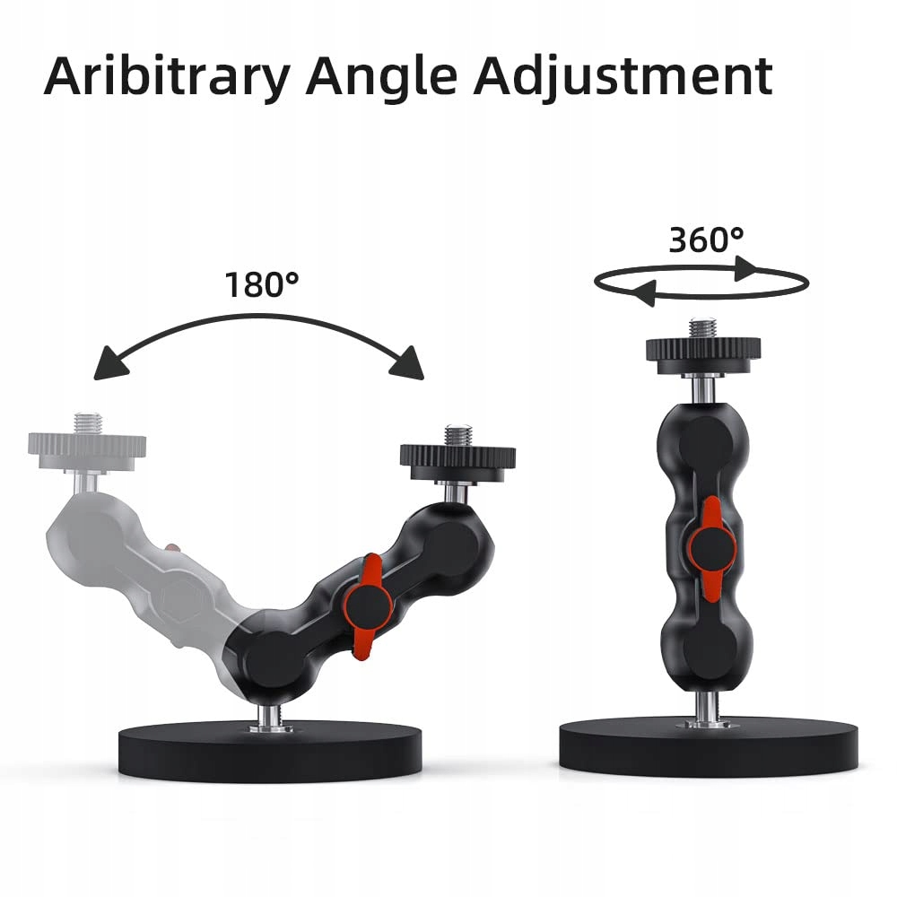 SUREWO Magnetyczny Uchwyt Kamery 360° Mocny GoPro Hero DJI Osmo Action — miniatura 2