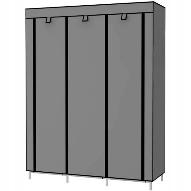 SZAFA MATERIAŁOWA TEKSTYLNA SKŁADANA GARDEROBA ORGANIZER UBRANIOWA POJEMNA Kod producenta SDH230