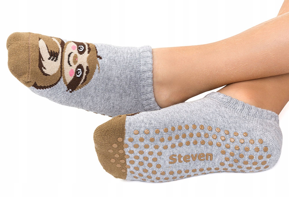 

Stopki frotte antypoślizgowe Abs 29-31 Szary leniw