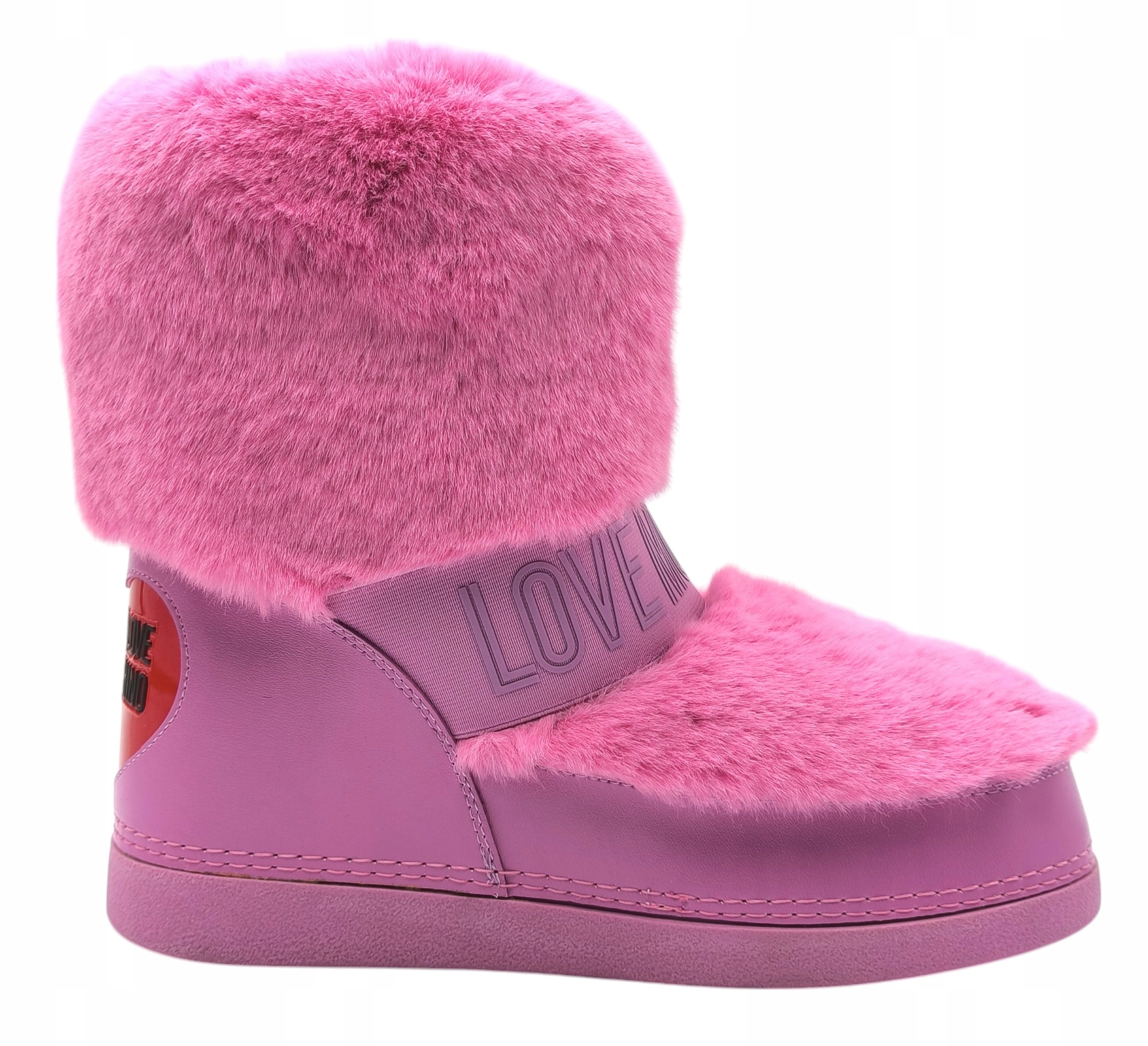Unikátní dámské sněhule Love Moschino Velikost 41.5