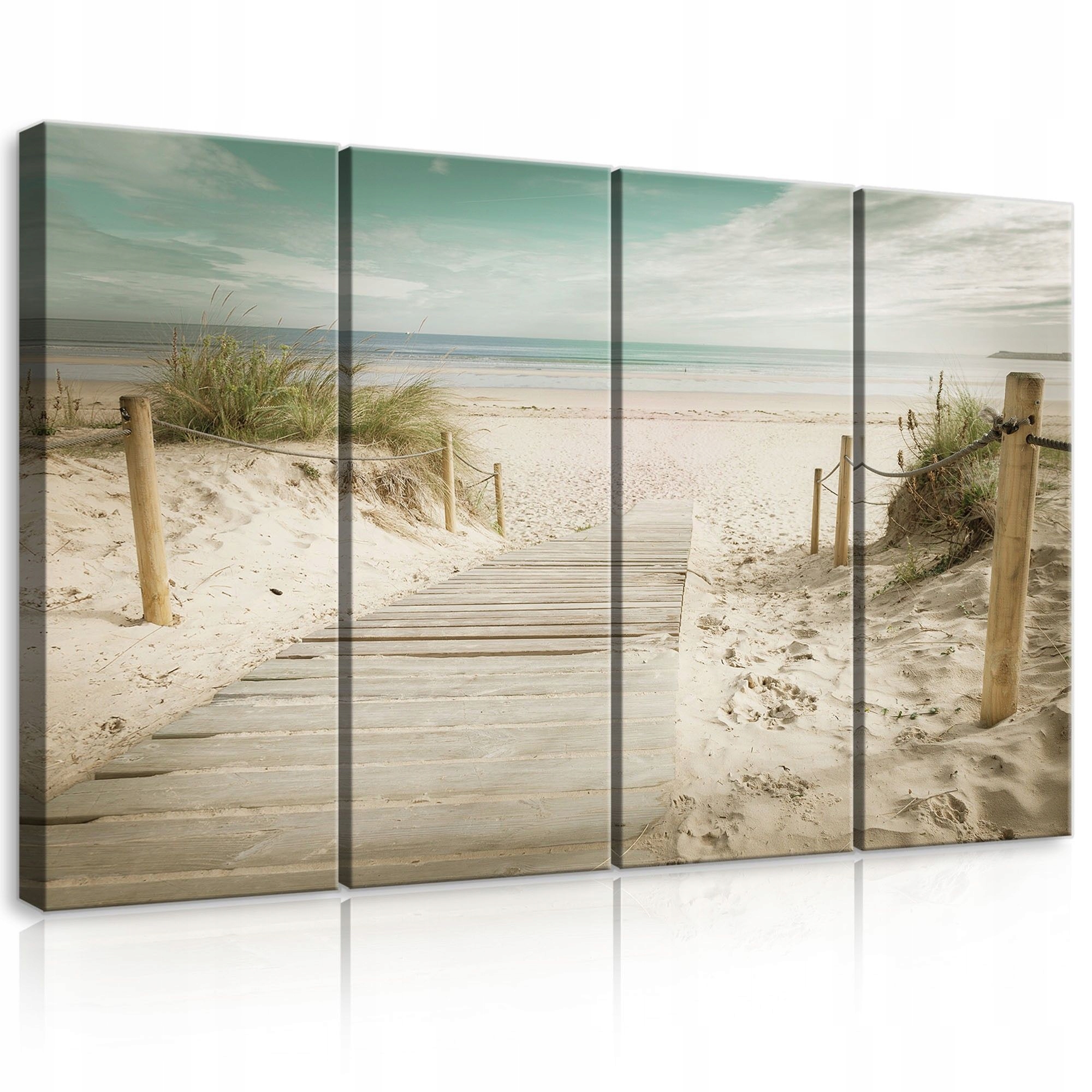 Obraz 120x80 Plážová cesta more piesok leto príroda pokoj relax