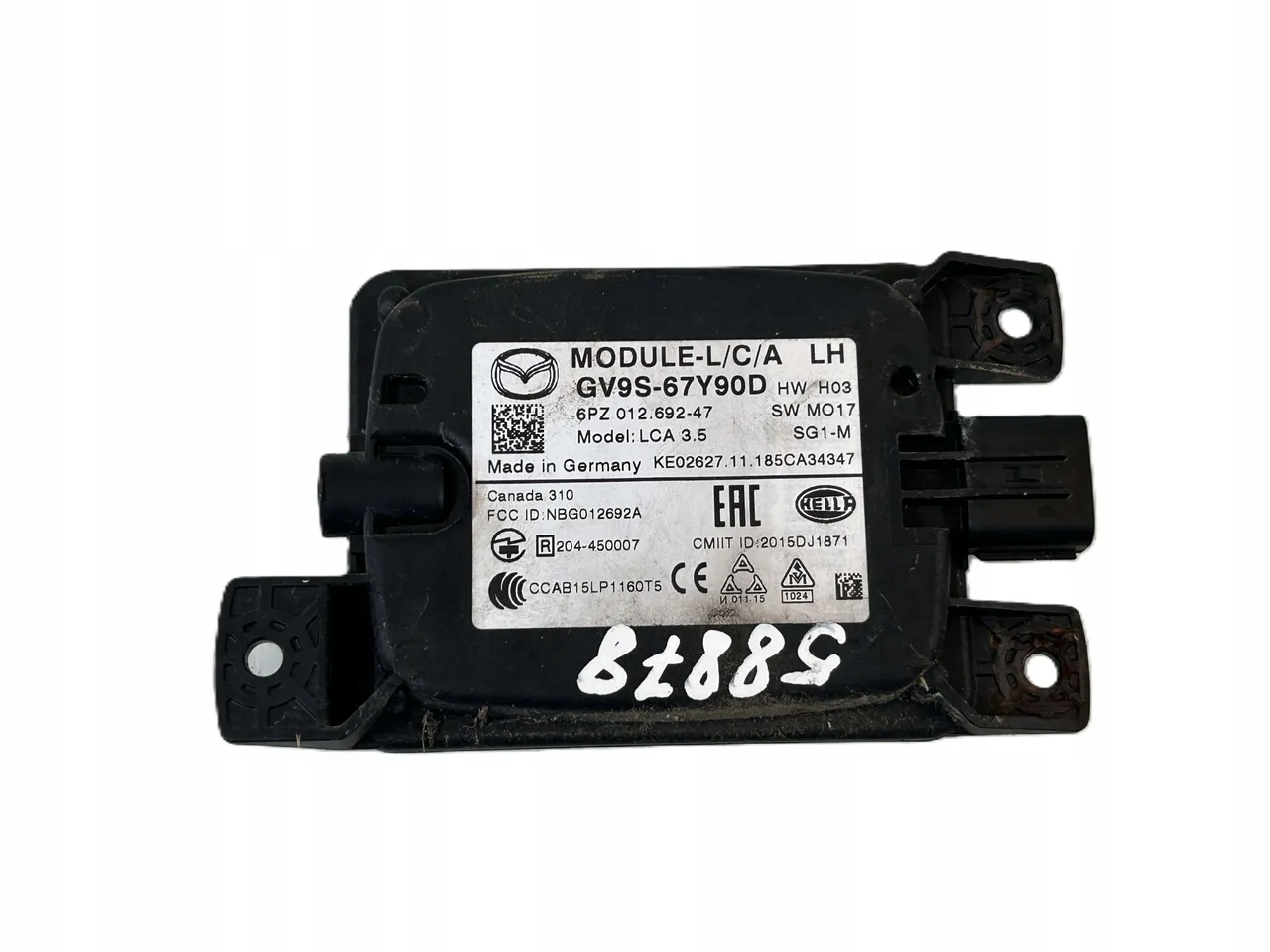 Датчик левый mazda 6 III РЕСТАЙЛИНГ GV9S-67Y90D