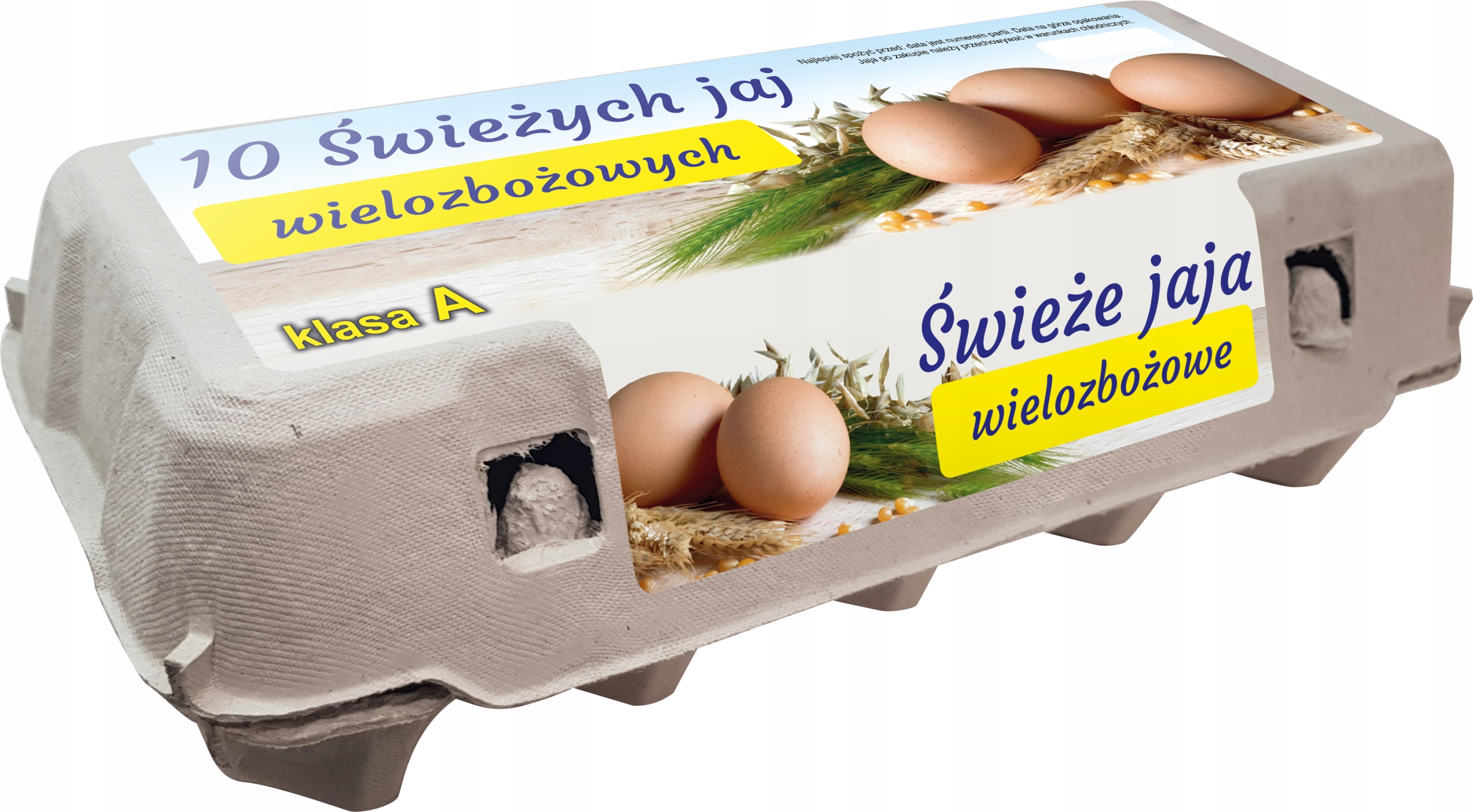 Sada 100 ks Vytlačovačů s etiketou „Víceobilná vejce“ vytlačovací 10 vajec