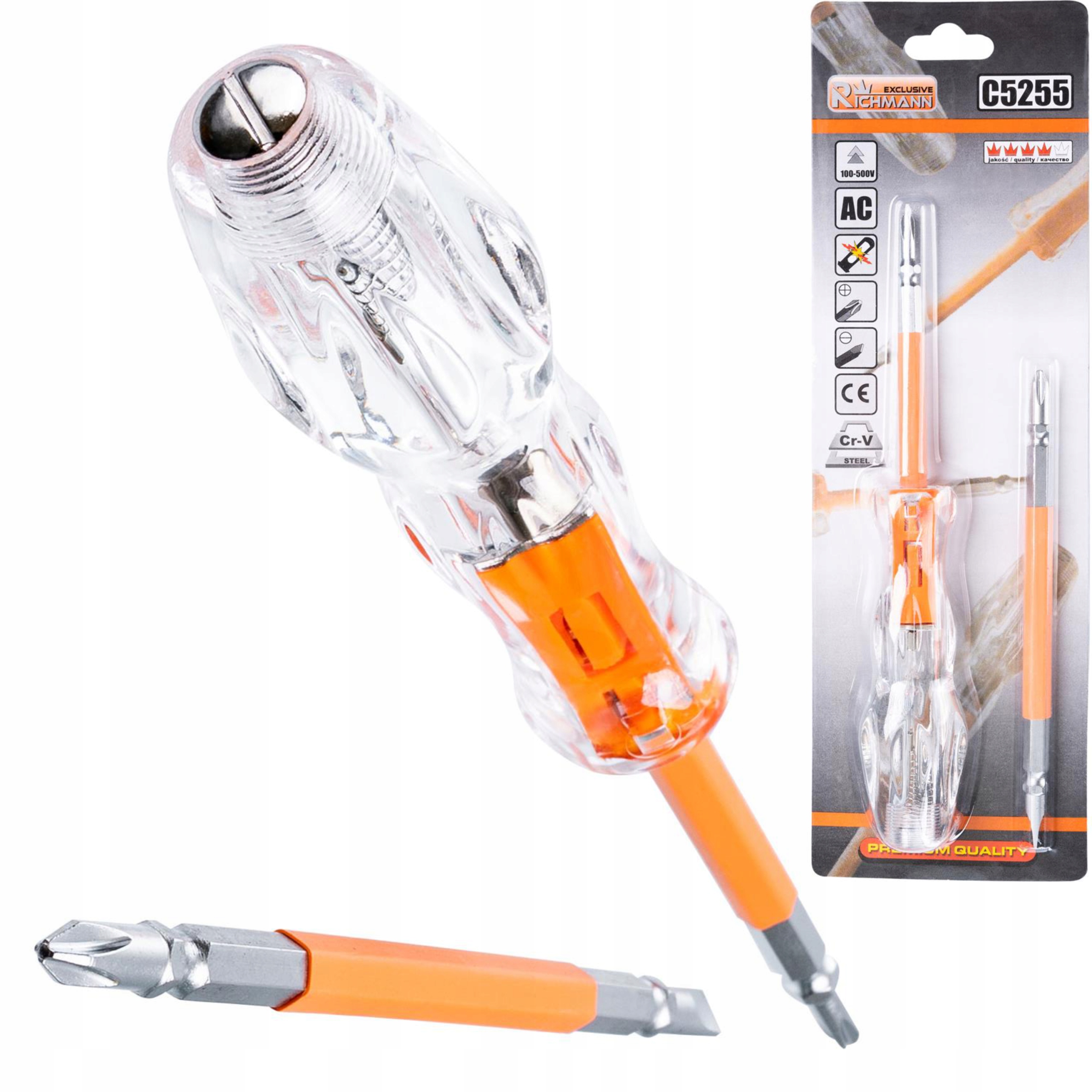 

Próbnik Napięcia 100-500V C5255 Richmann Wkretak