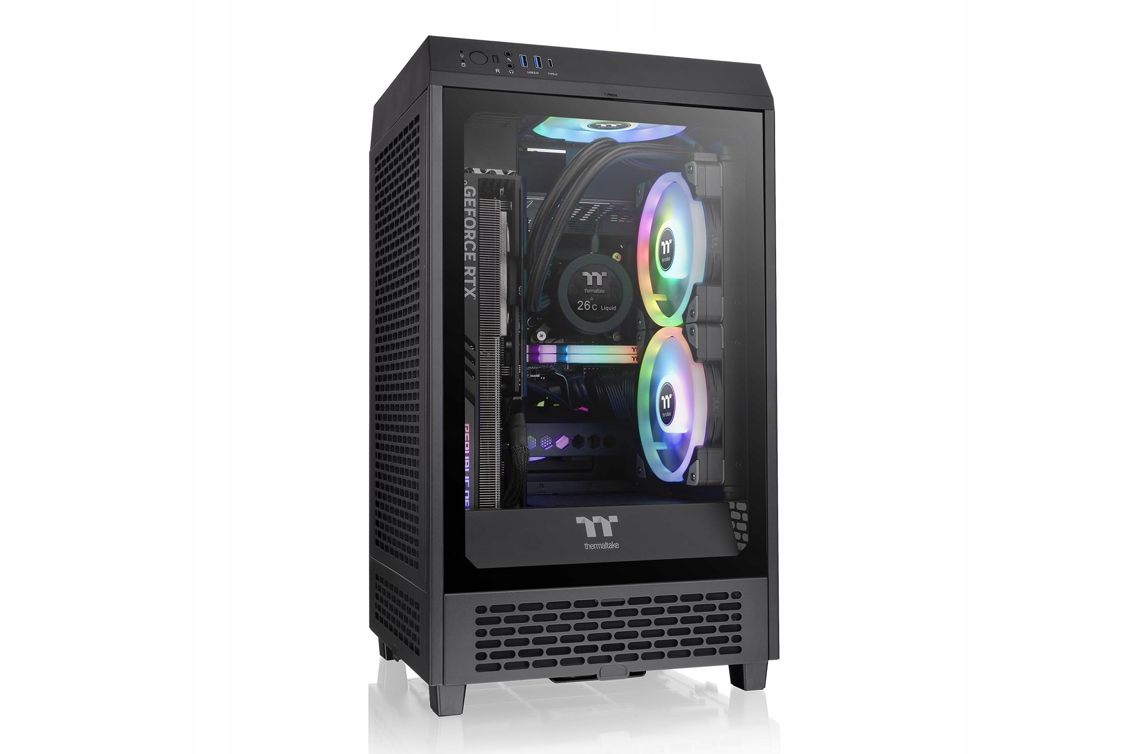 Thermaltake Věž 200, černá