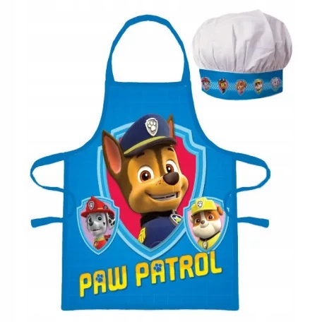 

Psi Patrol Fartuszek kuchenny z czapką dla Dzieci