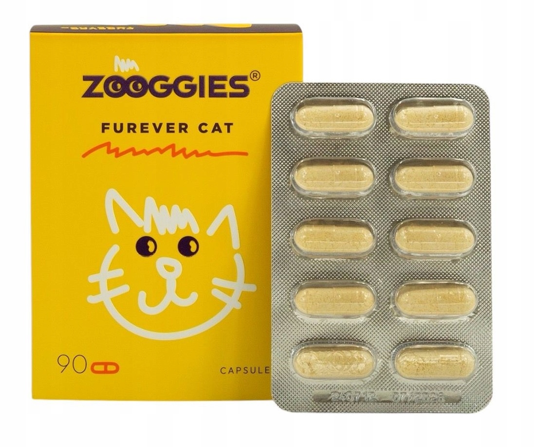 Levně Colostrum Zooggies Furever Cat 90 kapslí