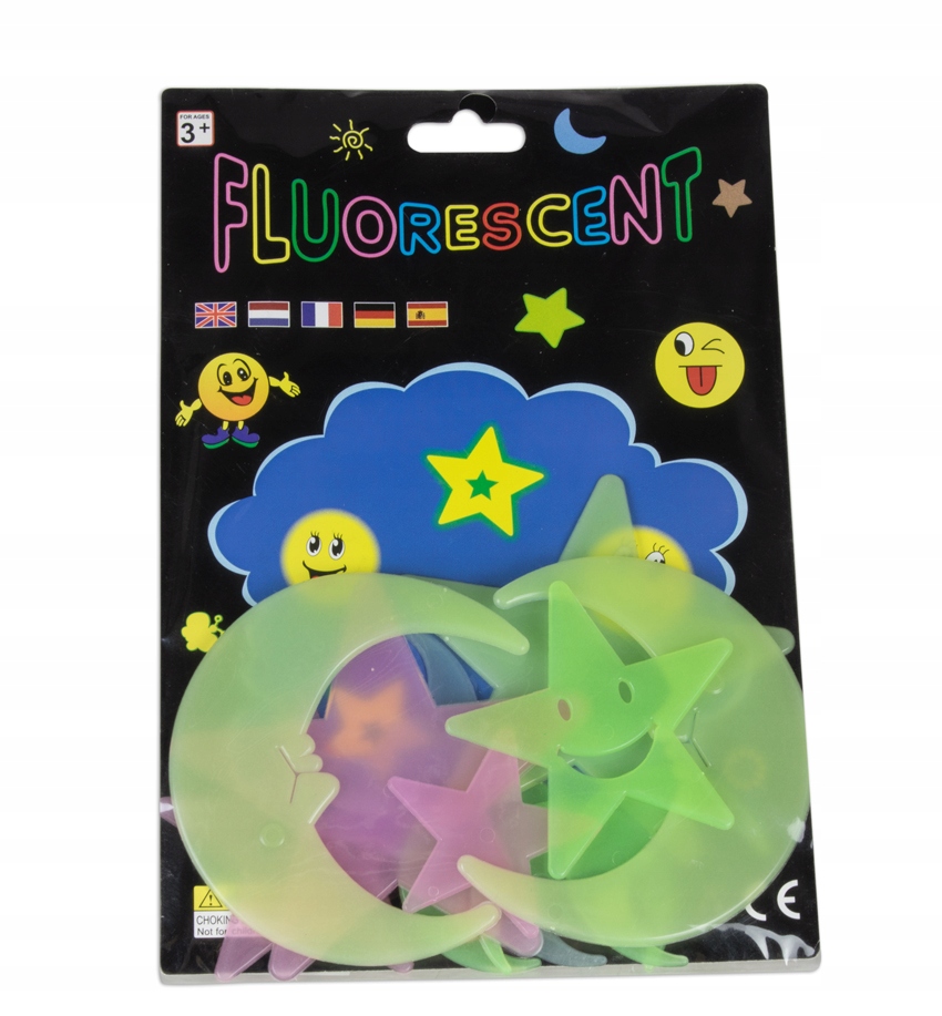 

Naklejki ścienne Gwiazdy Fluorescencyjne Świeci