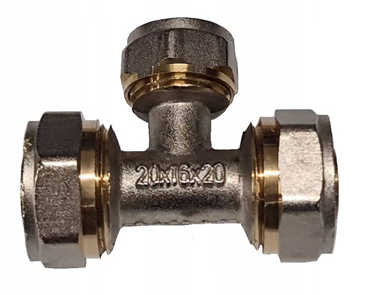 

Trójnik Redukcyjny Skręcany Pex/al/pex 20x16x20