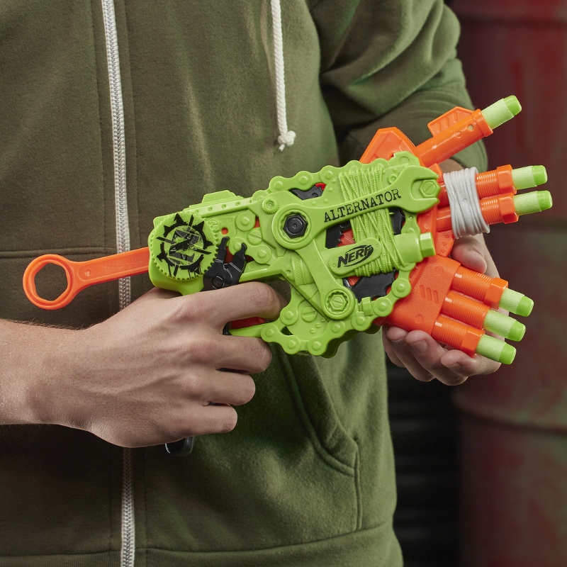 Mały Pistolet Nerf Elite Zombie Strike Alternator Rodzaj pistolety