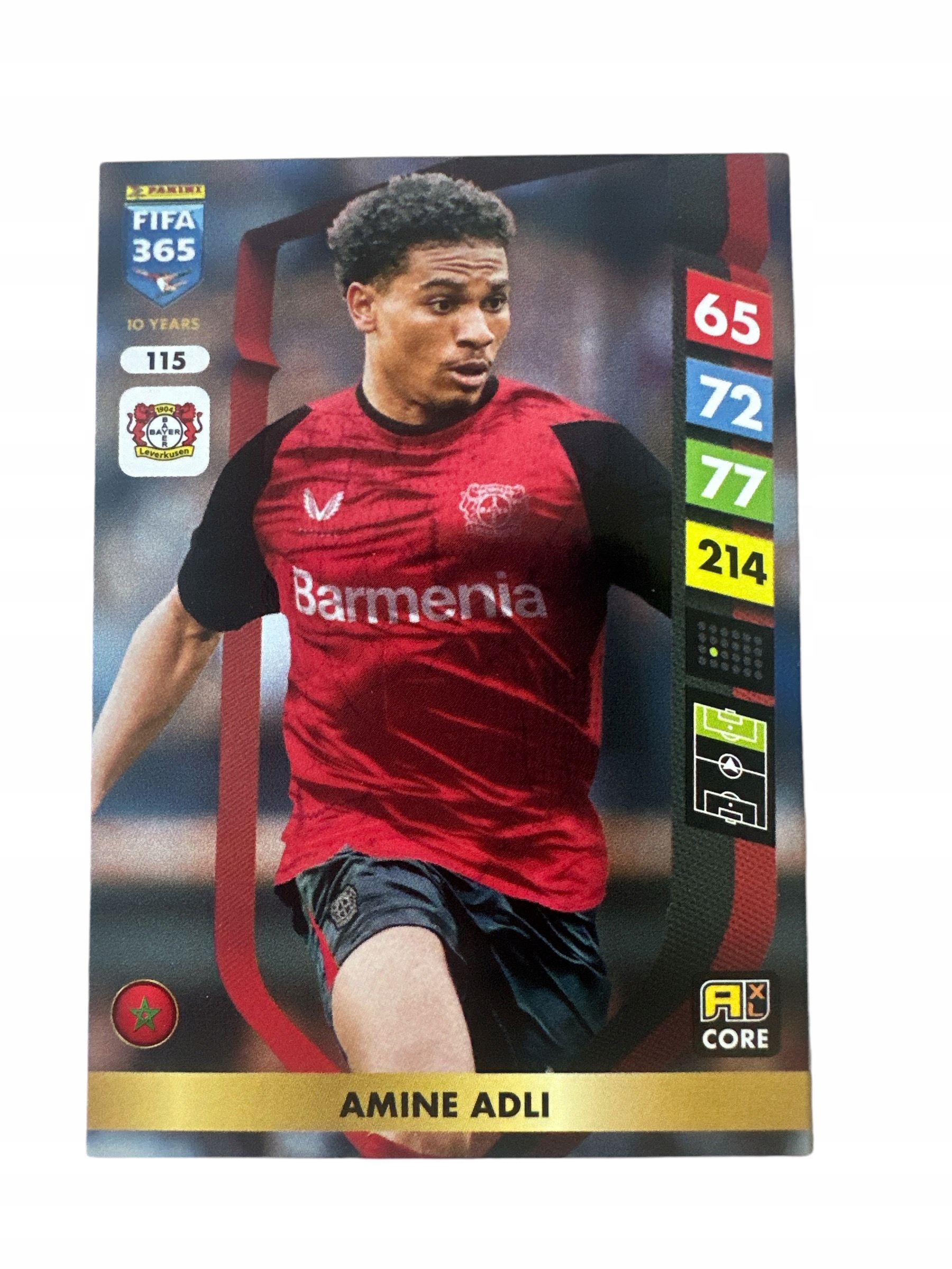 Fifa 365 2025 Adrenalyn XL Panini Core Bayer 04 Nr 115 Adli8
