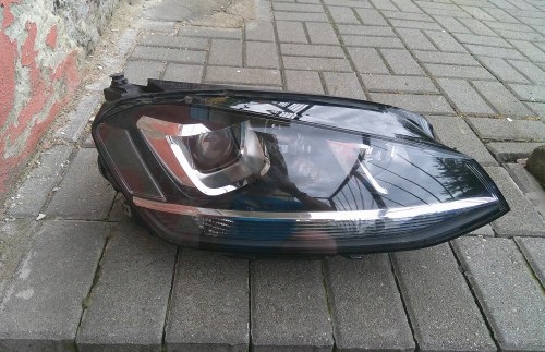 VW GOLF VII 12+ PRAWA PRZEDNIA LAMPA XENON ORYGINAŁ EUROPA