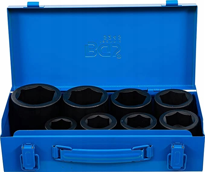 Sada rázových nástavců 6-hran 1" 27-50 m 8 ks