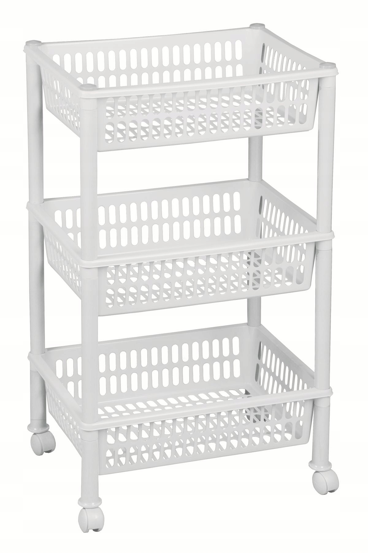 REGAŁ ŁAZIENKOWY STOJAK 3 PÓŁKI SZAFKA ŁAZIENKOWA