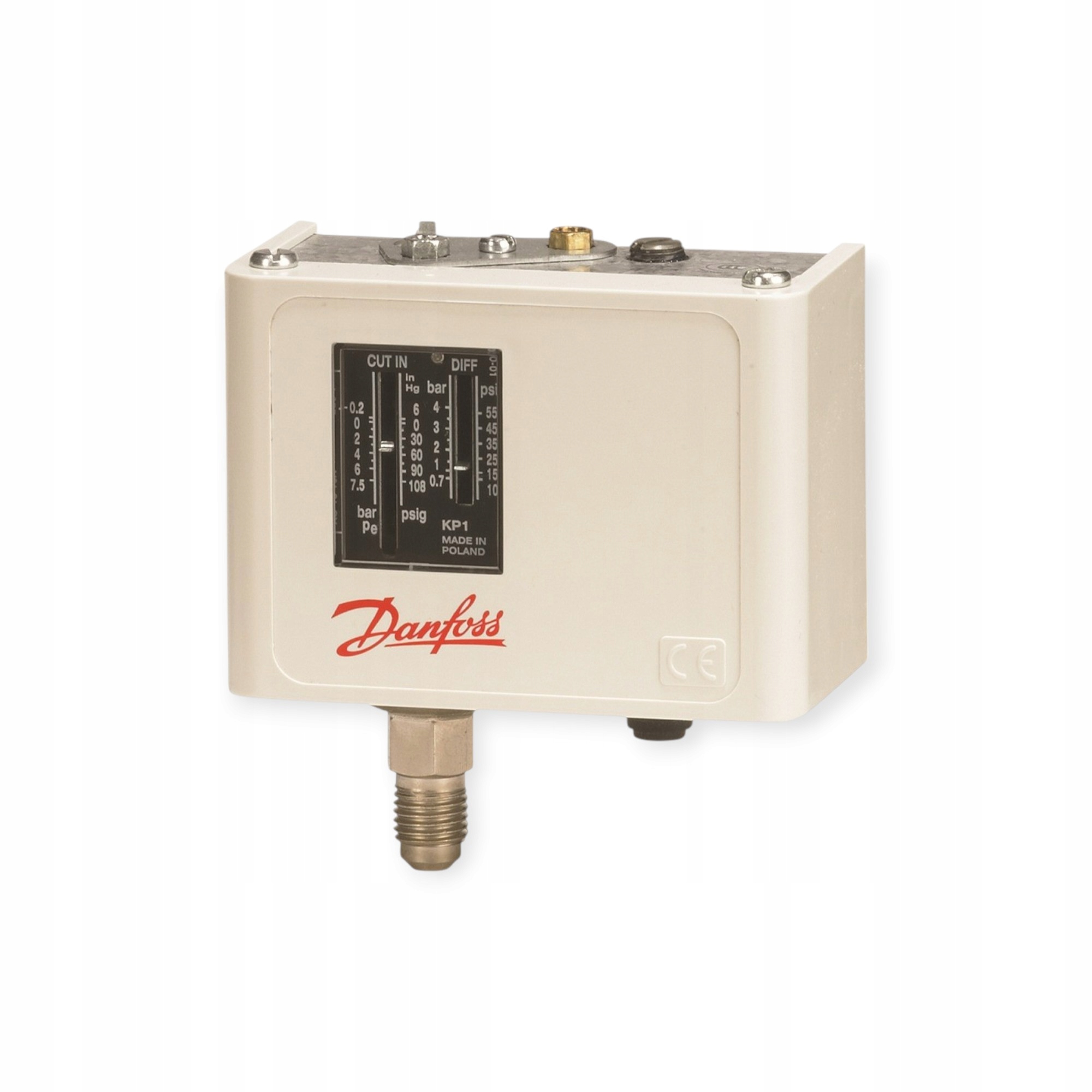 Nízkotlakový tlakový tlak Danfoss KP1 060-110166