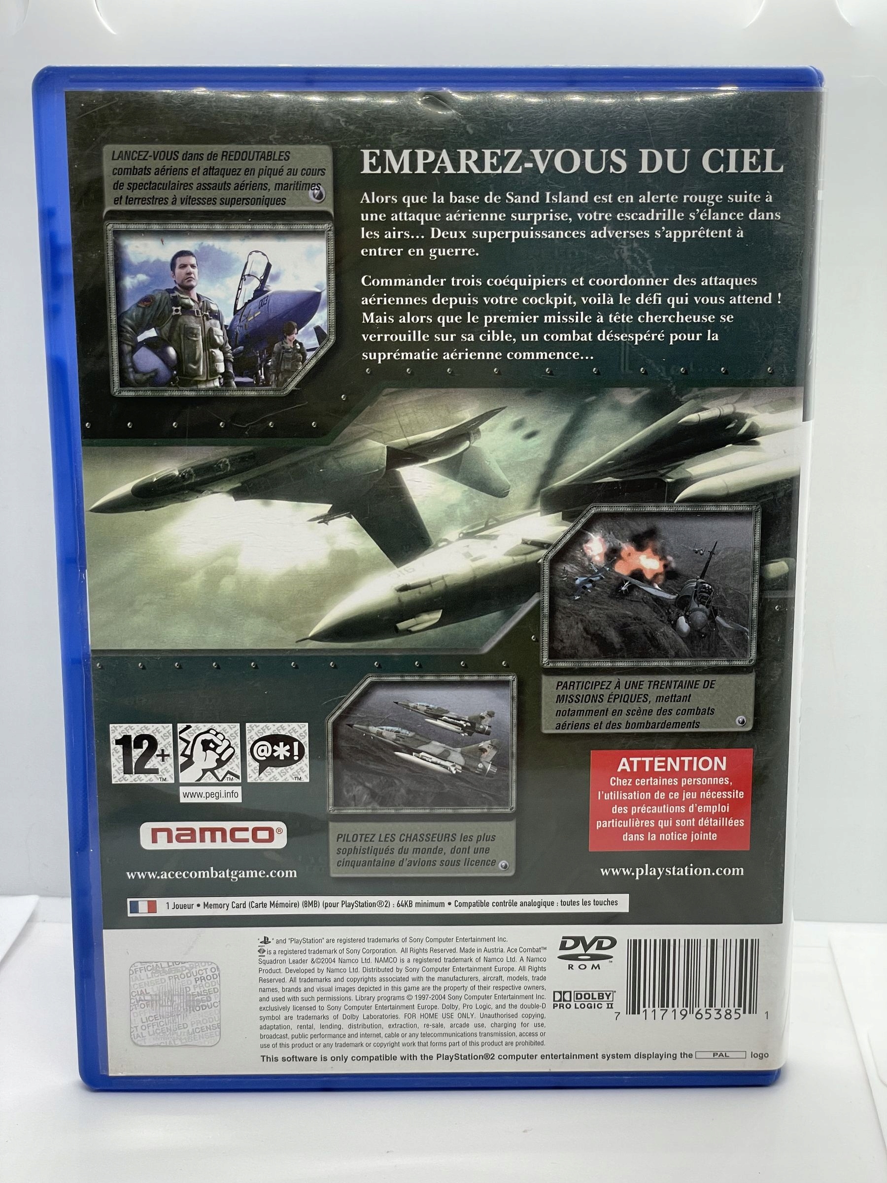 Ace Combat Squadron Leader PS2 Platforma PlayStation 2 (PS2)