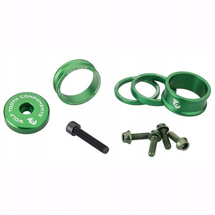 Wolf Tooth sada Anodized Color Kit zelená