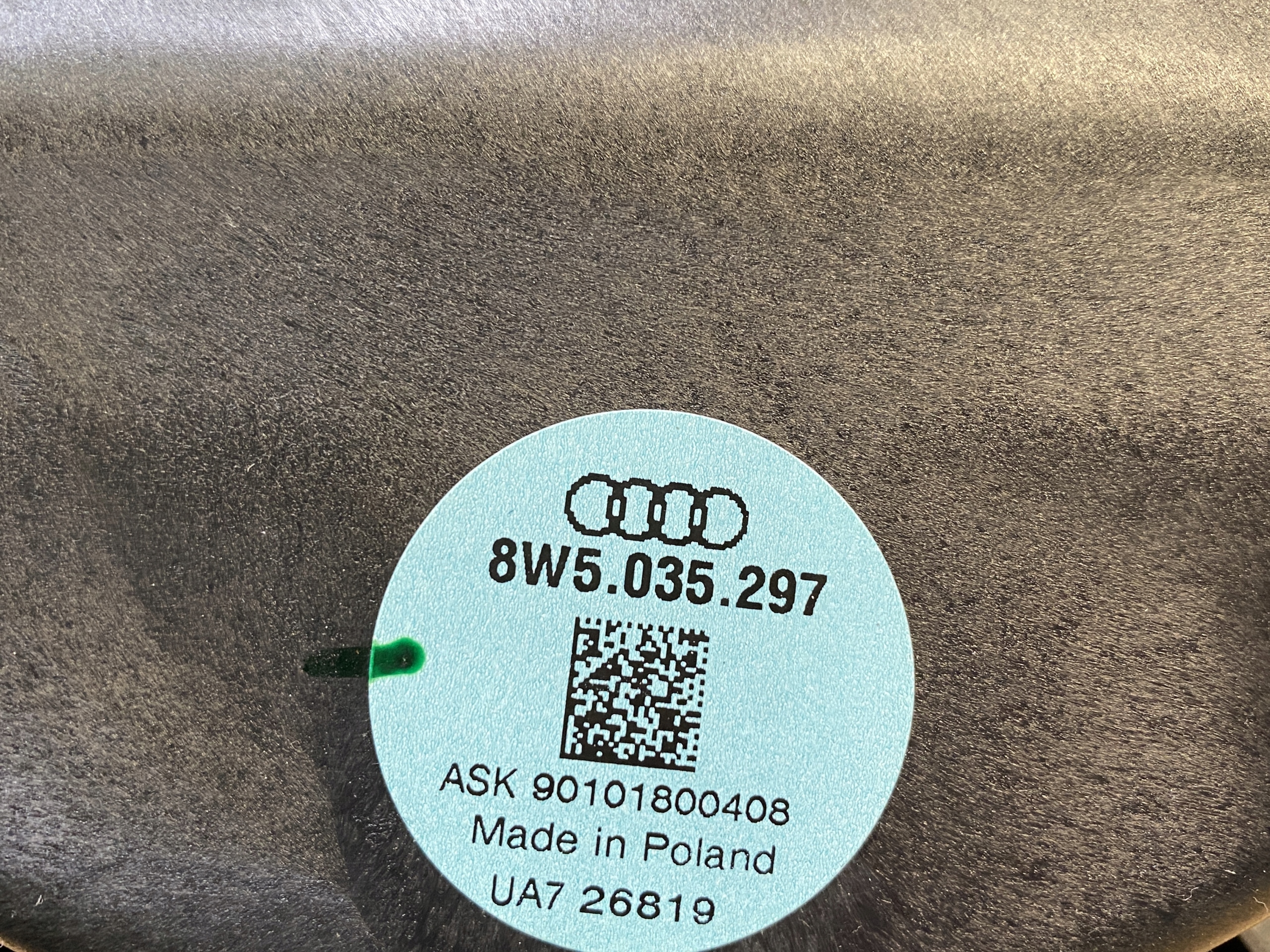 AUDI A5 8W SPORTBACK speakers amplifier bang OLUFSEN