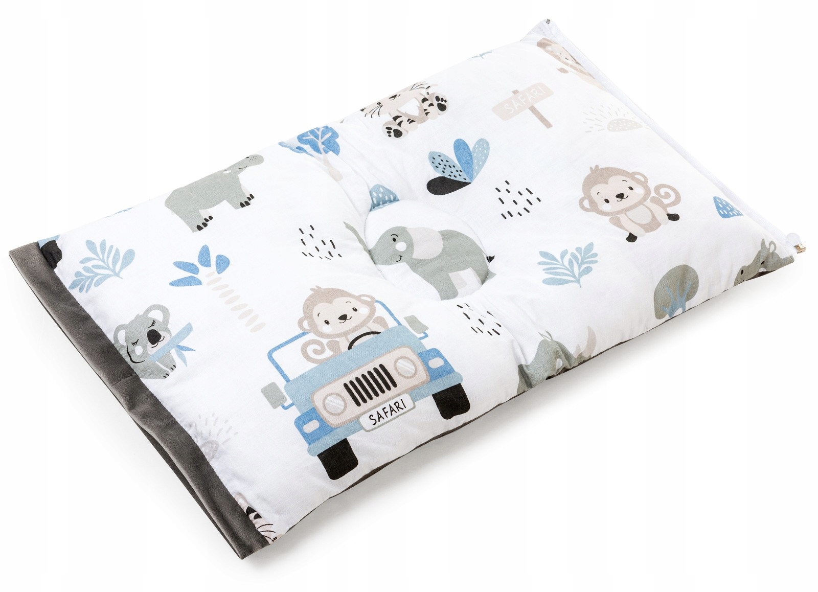 Kokon niemowlęcy Safari Dwustronny Gniazdo Kojec Mata Otulacz bawełna velve Płeć chłopcy dziewczynki