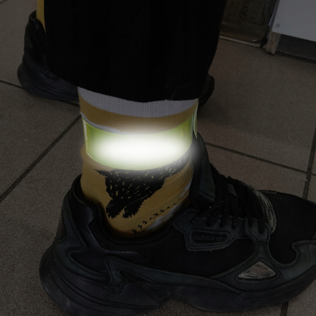 ODBLASK ZESTAW 10 X OPASKA ODBLASKOWA OPASKI NA RĘKĘ ROWER DŁUGIE XXL 40 CM Marka Inna marka