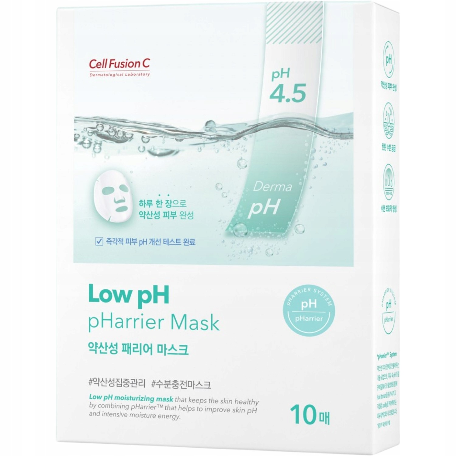 Cell Fusion C Low pH pHarrier, Maska do twarzy dla cery suchej i po...