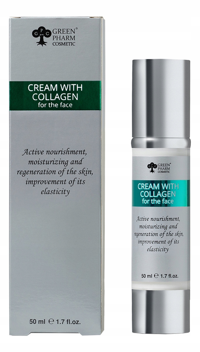 Green Pharm Cosmetics Pleťový krém s kolagenem 50 ml