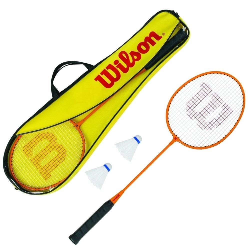 

Badminton Zestaw 2 Rakiet Z Pokrowcem Wilson