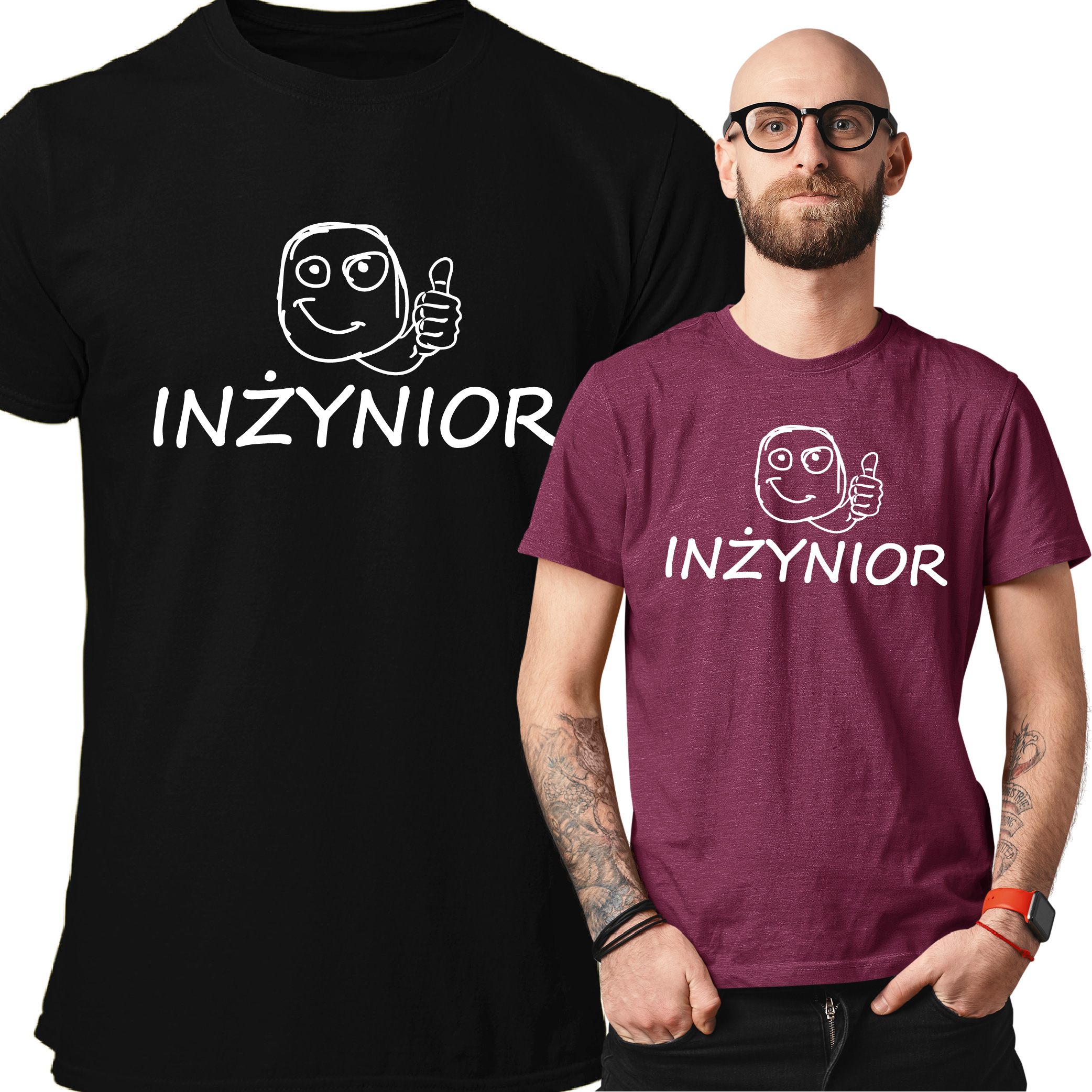 

Koszulka Bluzka Na Prezent Dla Inżyniera Parodia