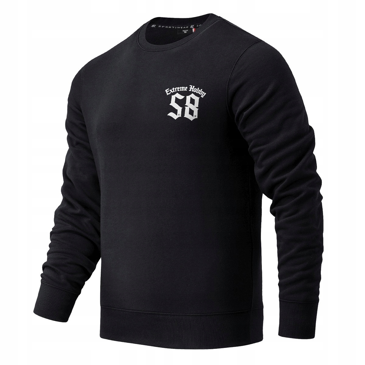 Pánská Mikina Extreme Hobby Crewneck 58 Division 2XL Černá