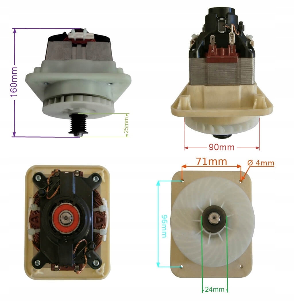 SILNIK KOSIARKI LIDER HANDY KC1600 LM-C3805 1600W Typ silnik