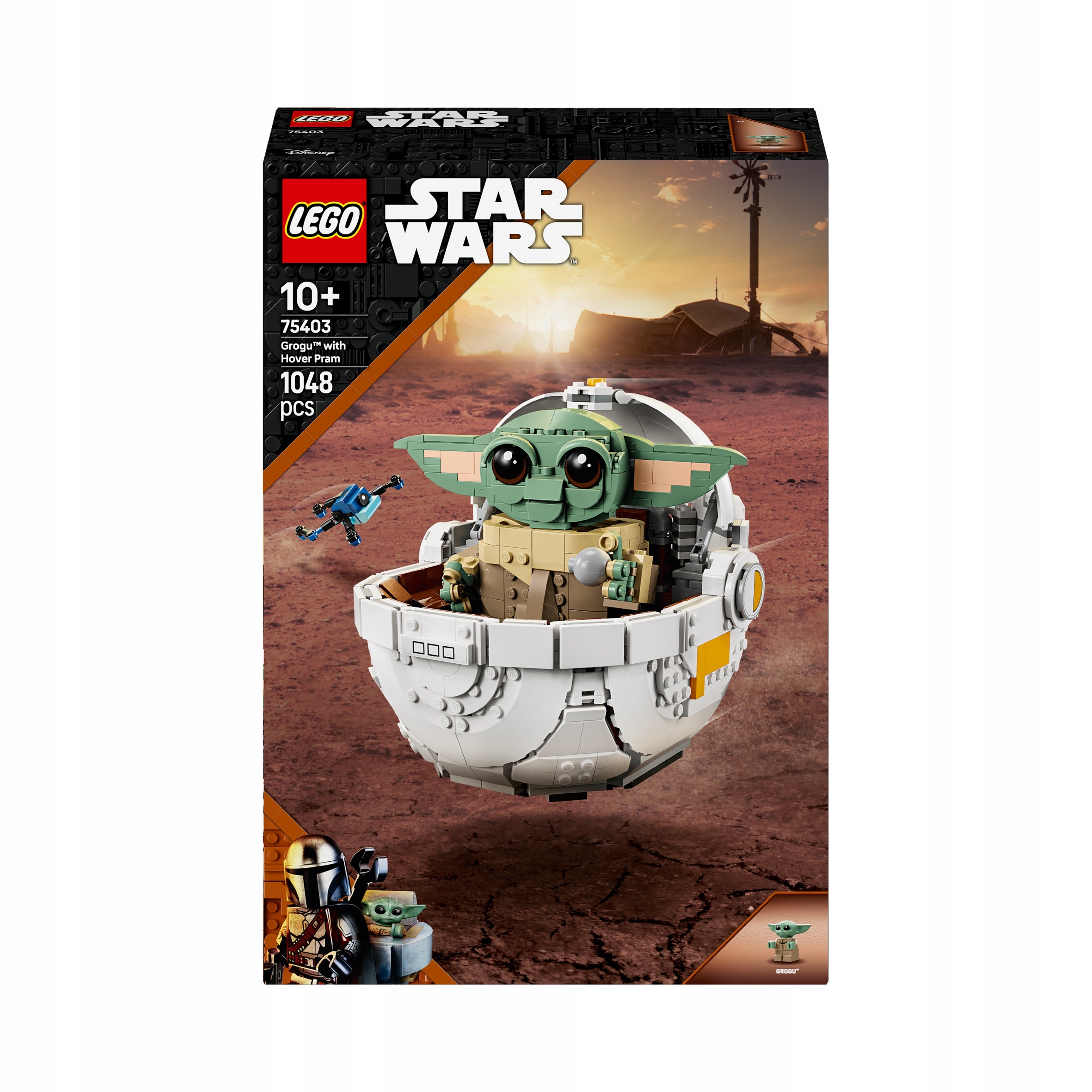 Lego Star Wars Grogu w wózku 75403